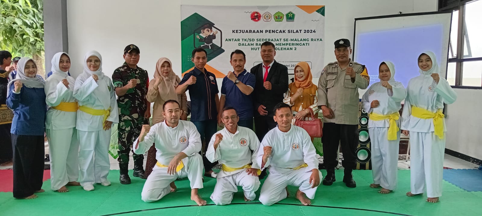 Kejuaraan Pencak Silat Meriahkan HUT Ke-18 SDN Polehan 2 Malang