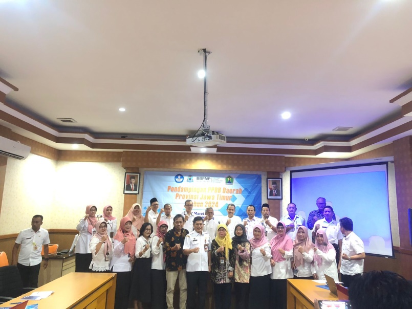 Kegiatan Pendampingan PPDB Daerah Provinsi Jawa Timur Tahun 2024